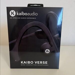 Black Bone Conduction Headphones